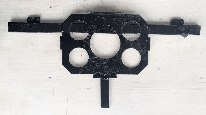 FERRARI 308 PARTS battery FRONT PROTECTOR PLATE AND BASE FRAME 60351707