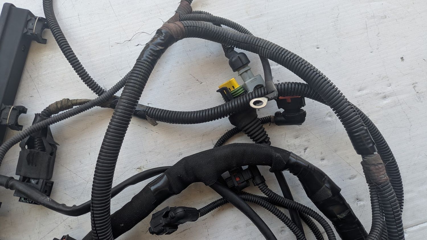 FERRARI 360 SPIDER PART, LEFT REAR WIRING HARNESS FOR ENGINE COMPARTMENT  179168
