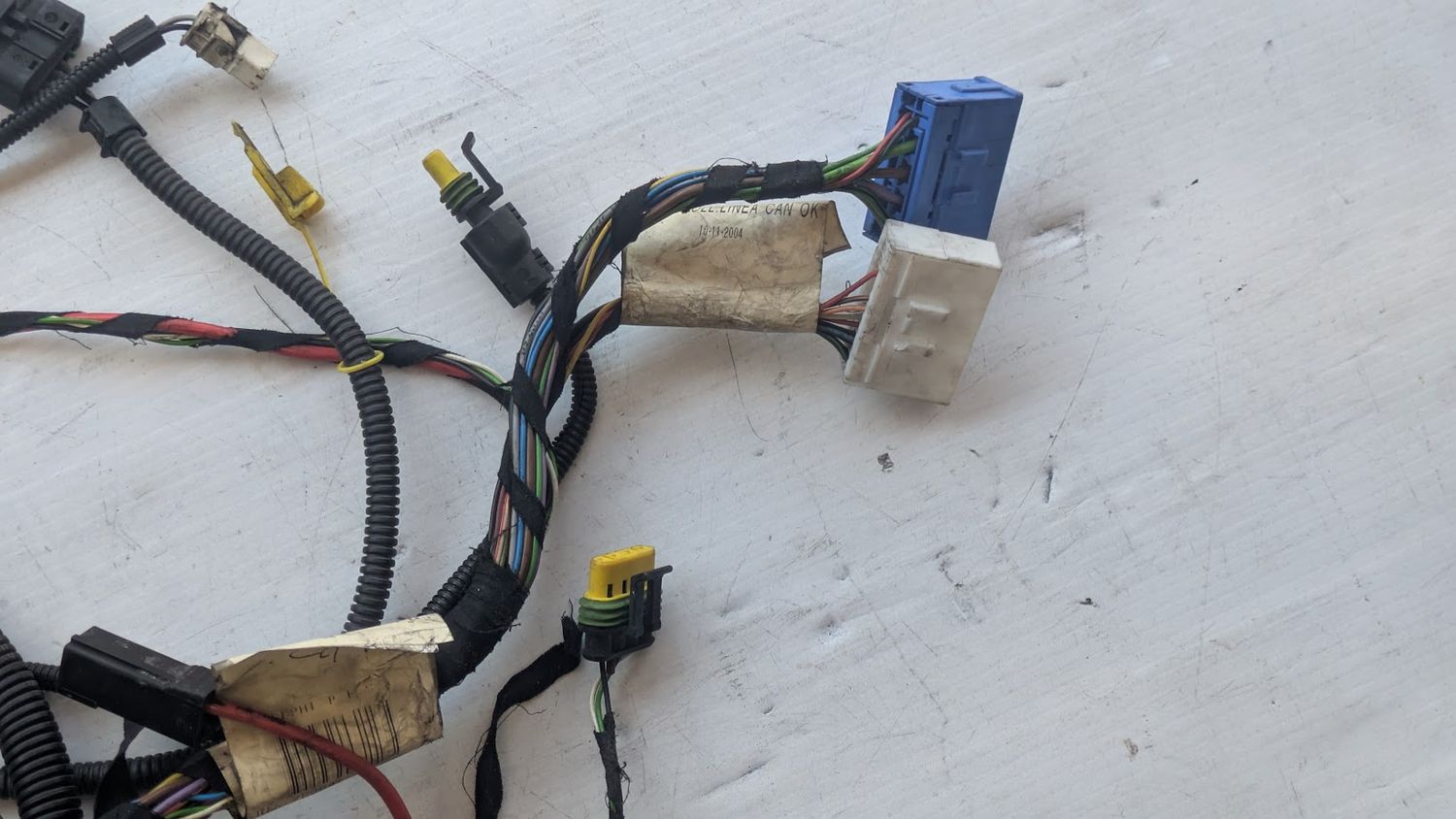 FERRARI 360 CONNECTION CABLES FOR LH ENWIRING HARNESS  200846