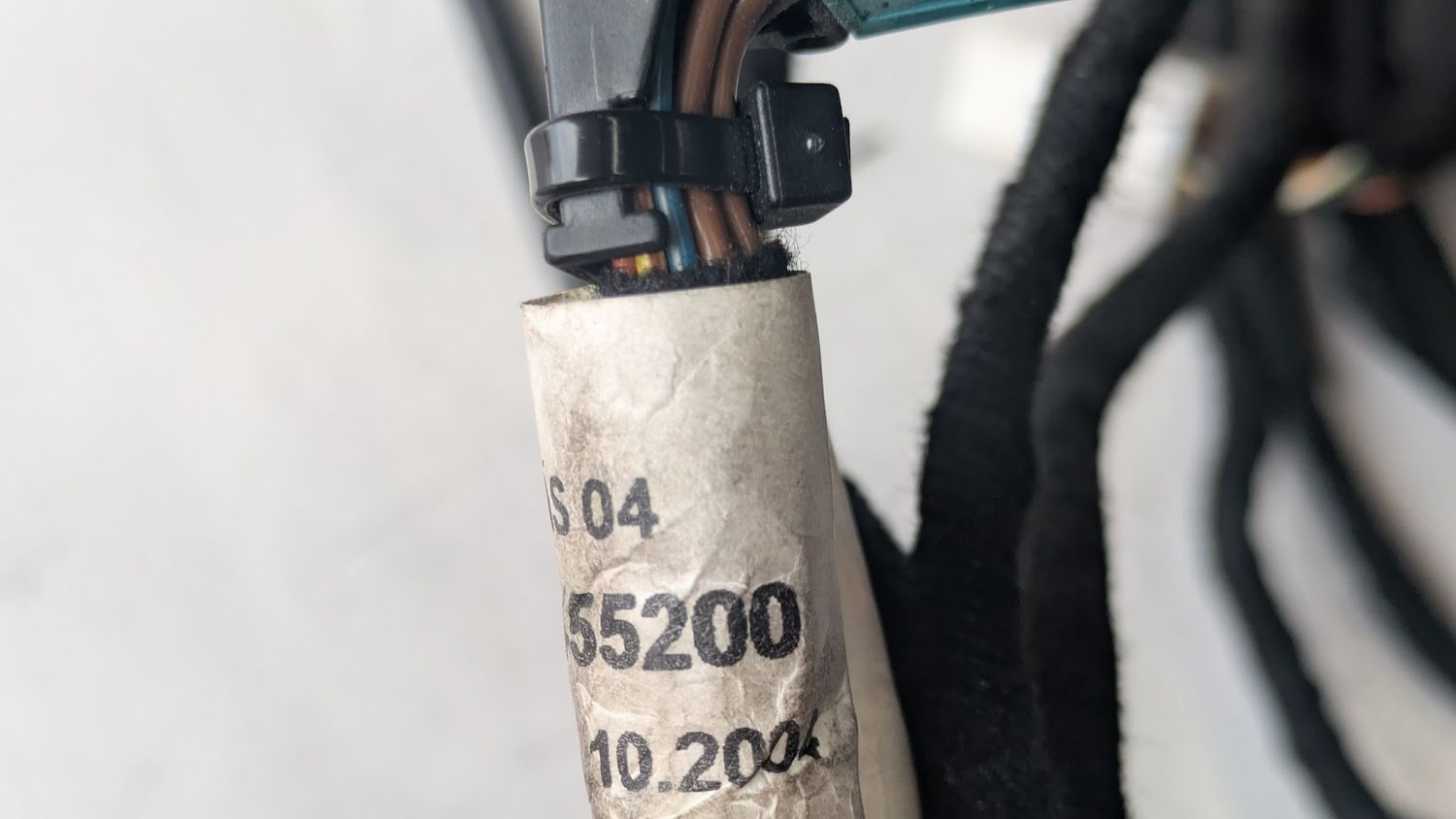 FERRARI 360 ROOF CABLES  WIRING 66455200