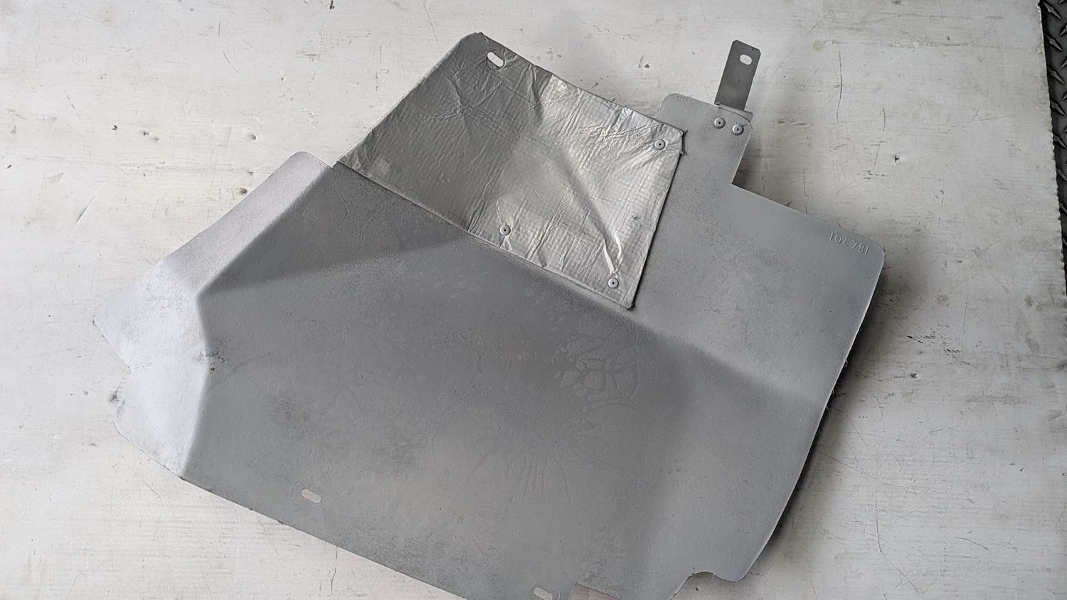 FERRARI 360 SPIDER PARTS RIGHT EXHAUST MANIFOLD HEAT INSULATION SHIELD 184301