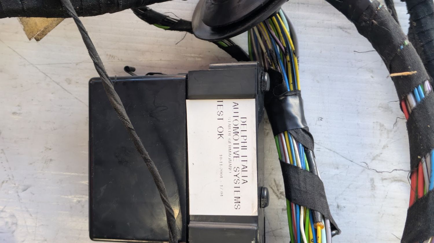 Ferrari 360 PART FRONT CABLE with FUSE BOXES 200828