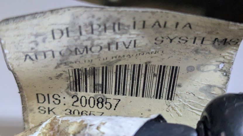 FERRARI 360 MODENA SPIDER BATTERY charging connector 200857