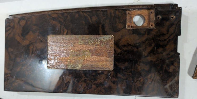 ROLLS ROYCE SILVER SPUR EARLY  DASH FACE WOOD  VENEER PRE-OWNED