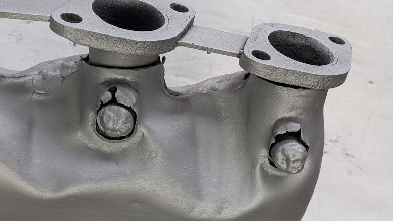 FERRARI 308 GTSi FRONT exhaust MANIFOLD FROM USA CAR NO LEAKS