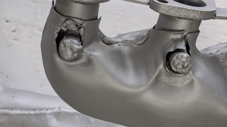 FERRARI 308 GTSi FRONT exhaust MANIFOLD FROM USA CAR NO LEAKS