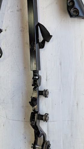 FERRARI 360 SPIDER PARTS CAPOTE CONVERTIBLE TOP RIGHT REAR FRAME CORNER 1R