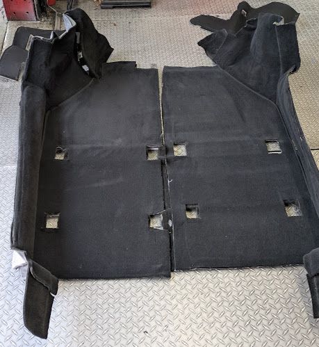 FERRARI 360 SPIDER PARTS cabin carpet AFTERMAREKT