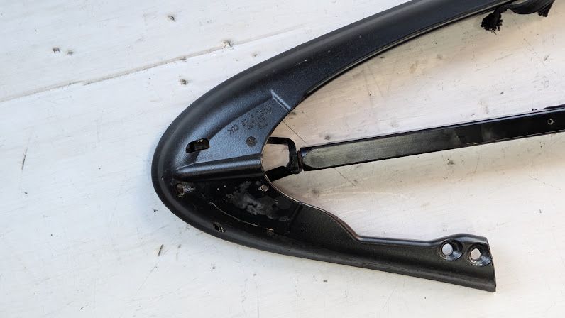 FERRARI 360 SPIDER PARTS CAPOTE CONVERTIBLE TOP LEFT REAR FRAME CORNER 1L