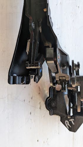 FERRARI 360 SPIDER PARTS CAPOTE CONVERTIBLE TOP RIGHT cente FRAME MAIN BASE