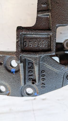 FERRARI 360 SPIDER PARTS CAPOTE CONVERTIBLE TOP RIGHT cente FRAME MAIN BASE