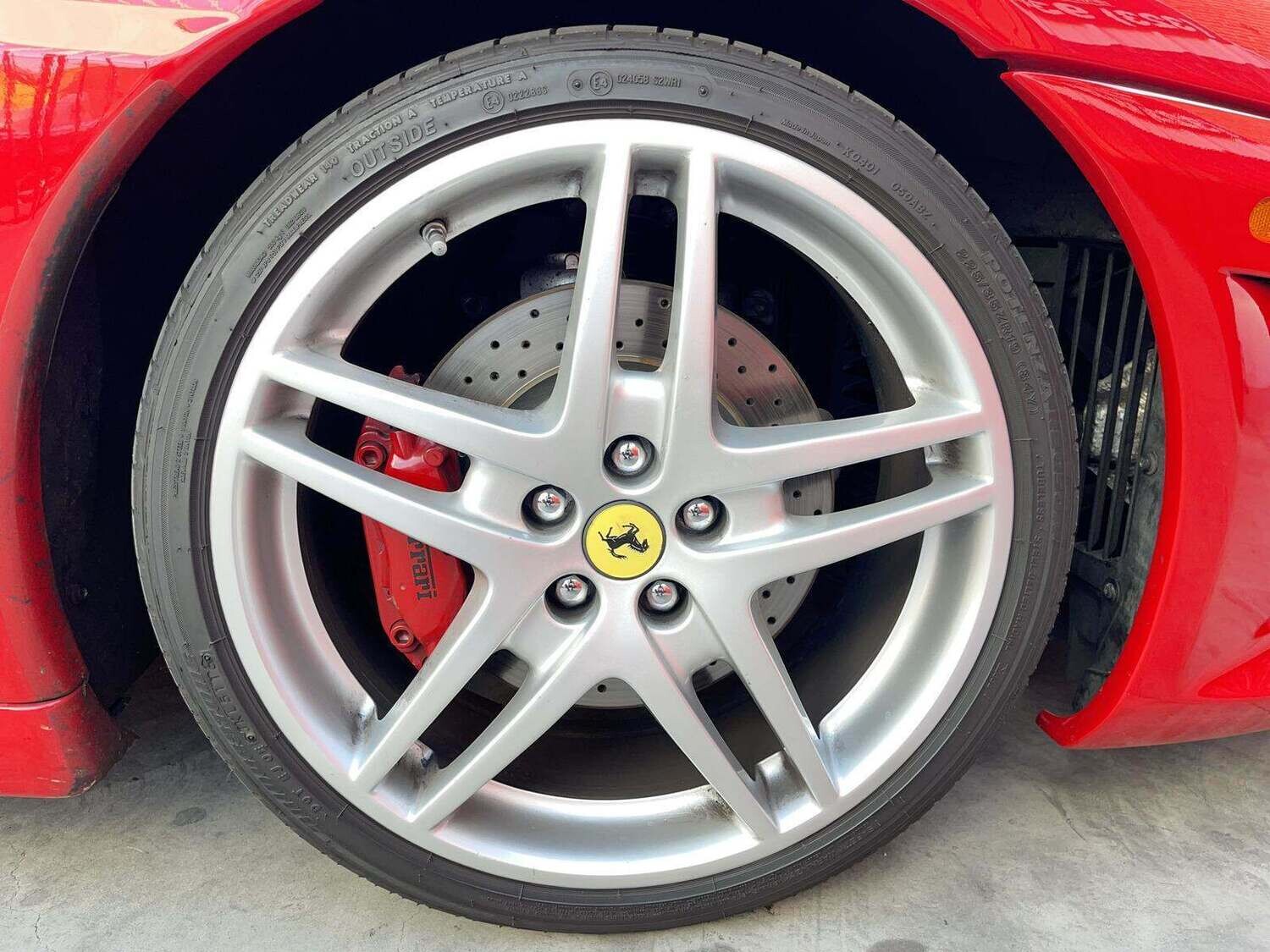 2005 FERRARI F430 F1 ROSSO CORSA OVER TAN CLEAN CARS FOR SALE 149900.00