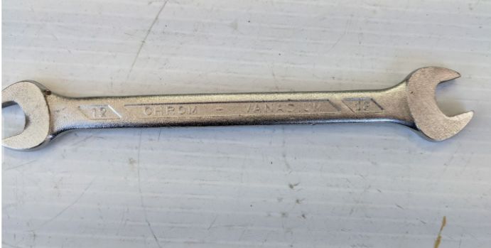 FERRARI 308 GTSi  THREE ITEMS  ,8MM-9MM, 10 MM - 11 MM AND 12MM-13MM WRENCHES POLYTOOLS ITALY ORIGINAL