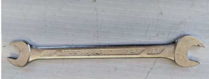FERRARI 308 GTSi  THREE ITEMS  ,8MM-9MM, 10 MM - 11 MM AND 12MM-13MM WRENCHES POLYTOOLS ITALY ORIGINAL