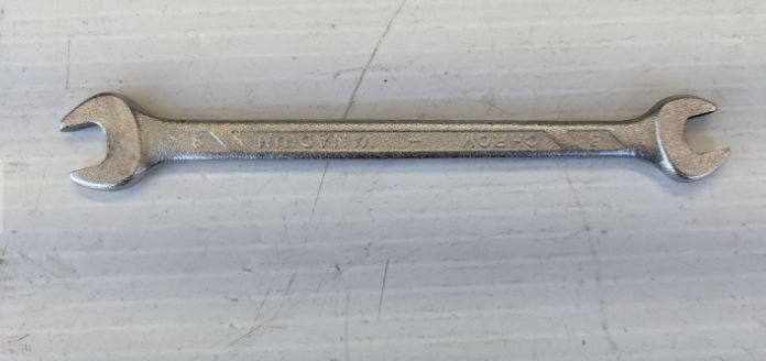FERRARI 308 GTSi  THREE ITEMS  ,8MM-9MM, 10 MM - 11 MM AND 12MM-13MM WRENCHES POLYTOOLS ITALY ORIGINAL