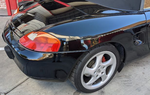 2002 PORSCHE BOXSTER S . VERY CLEAN BLACK ON BLACK $11,500.00