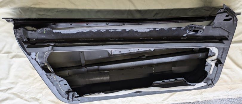 FERRARI 360 COUPE SPIDER PARTS LEFT DOOR SHELL NERO DAYTONA NO ACCIDENTS 65909511