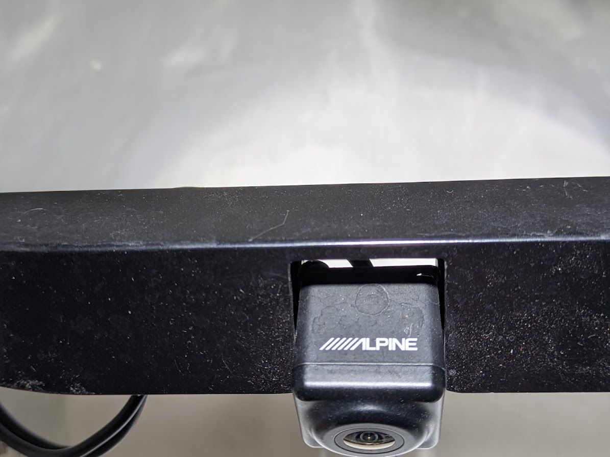 FROM FERRARI 360 SPIDER PARTS ALPINE LICENCE PLATE CAMERA KTX-C10LP