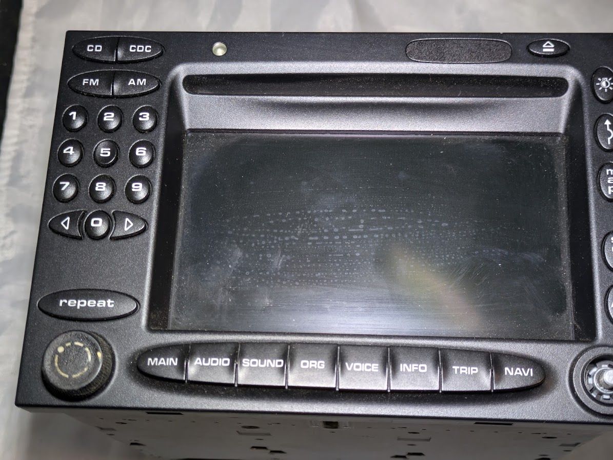 PORSCHE  911 996 986for PARTS RADIO HEAD 99664223405