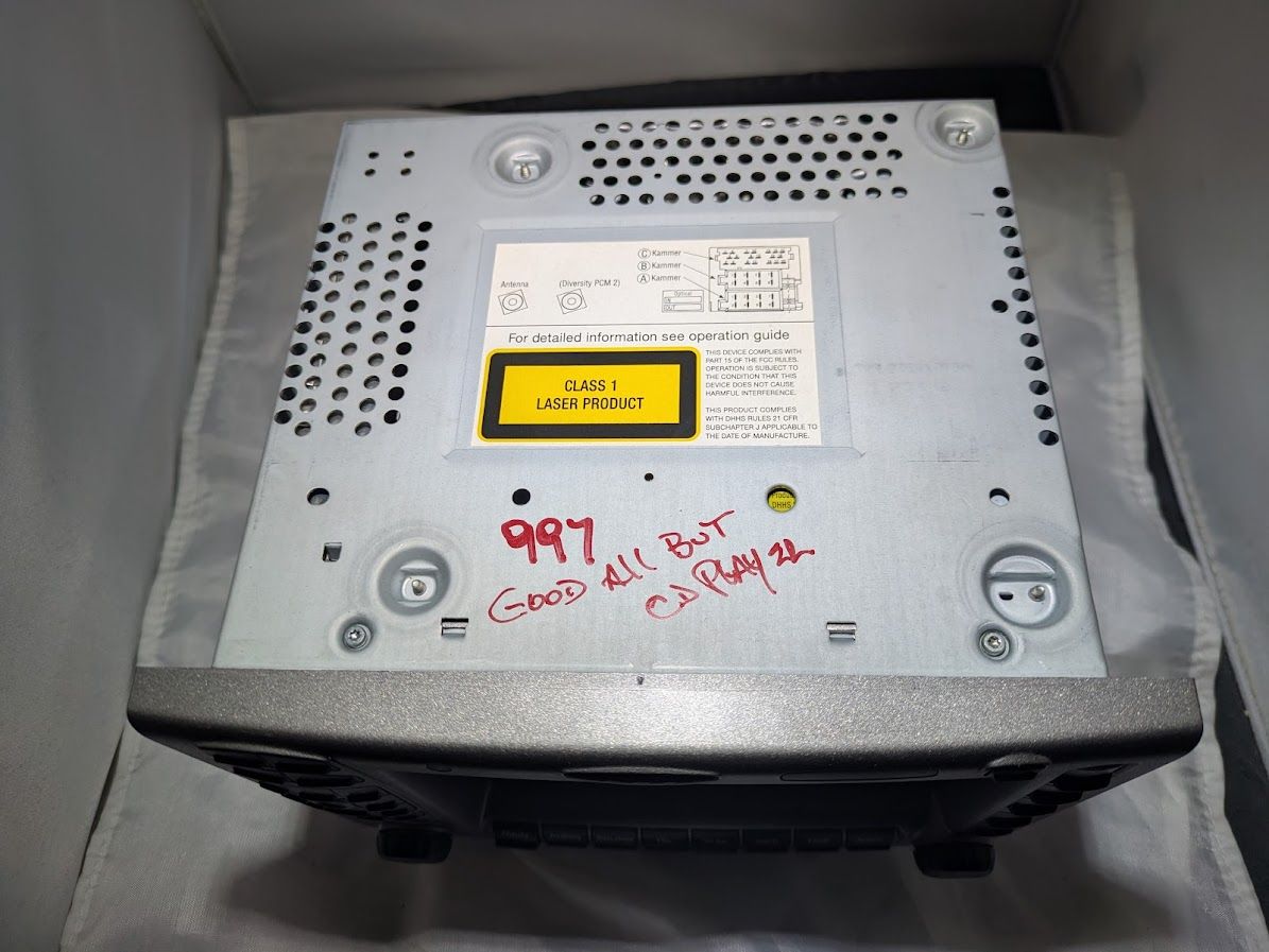 PORSCHE  911 997 for PARTS RADIO HEAD 99764214110