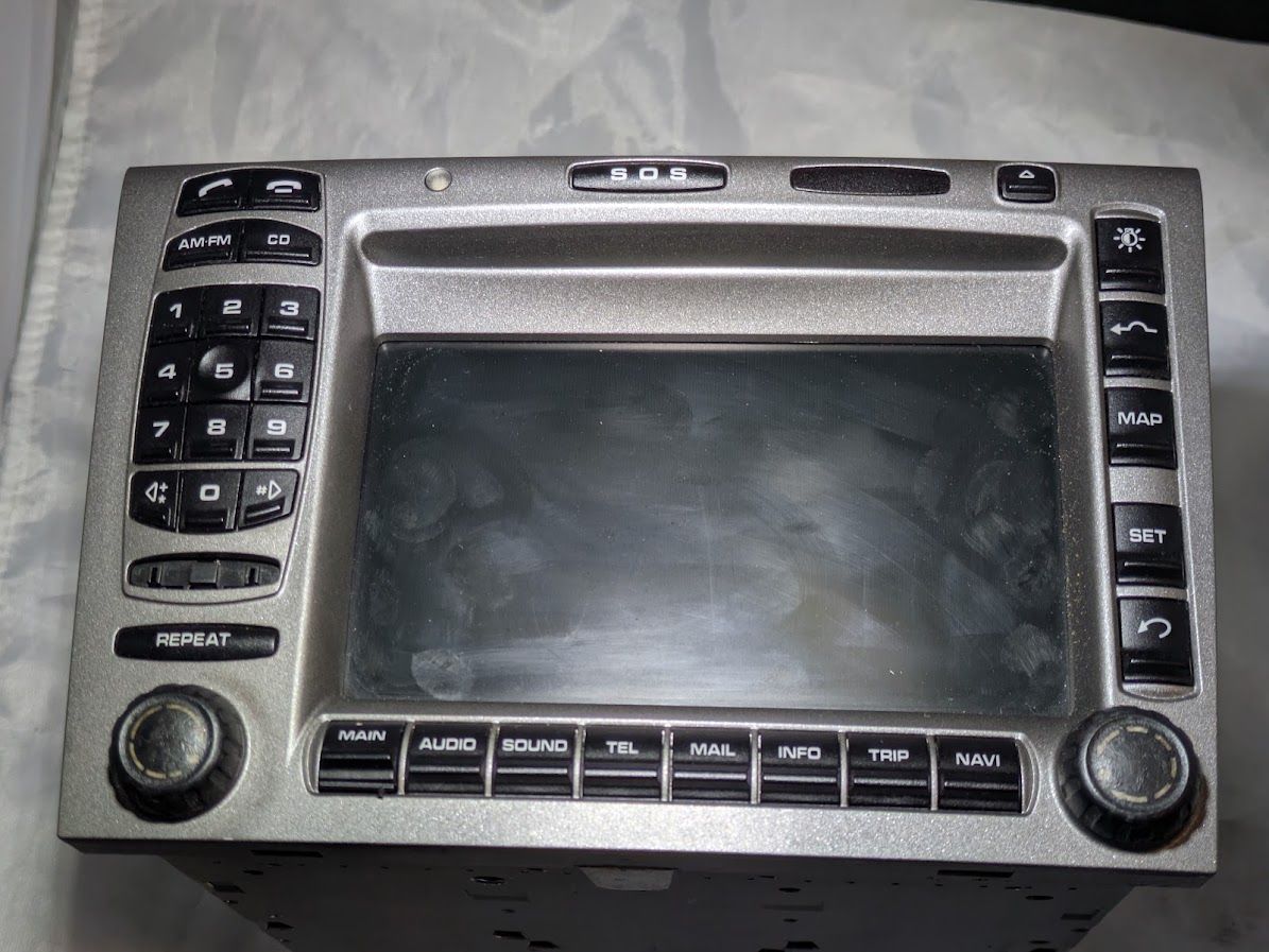 PORSCHE  911 997 for PARTS RADIO HEAD 99764214110