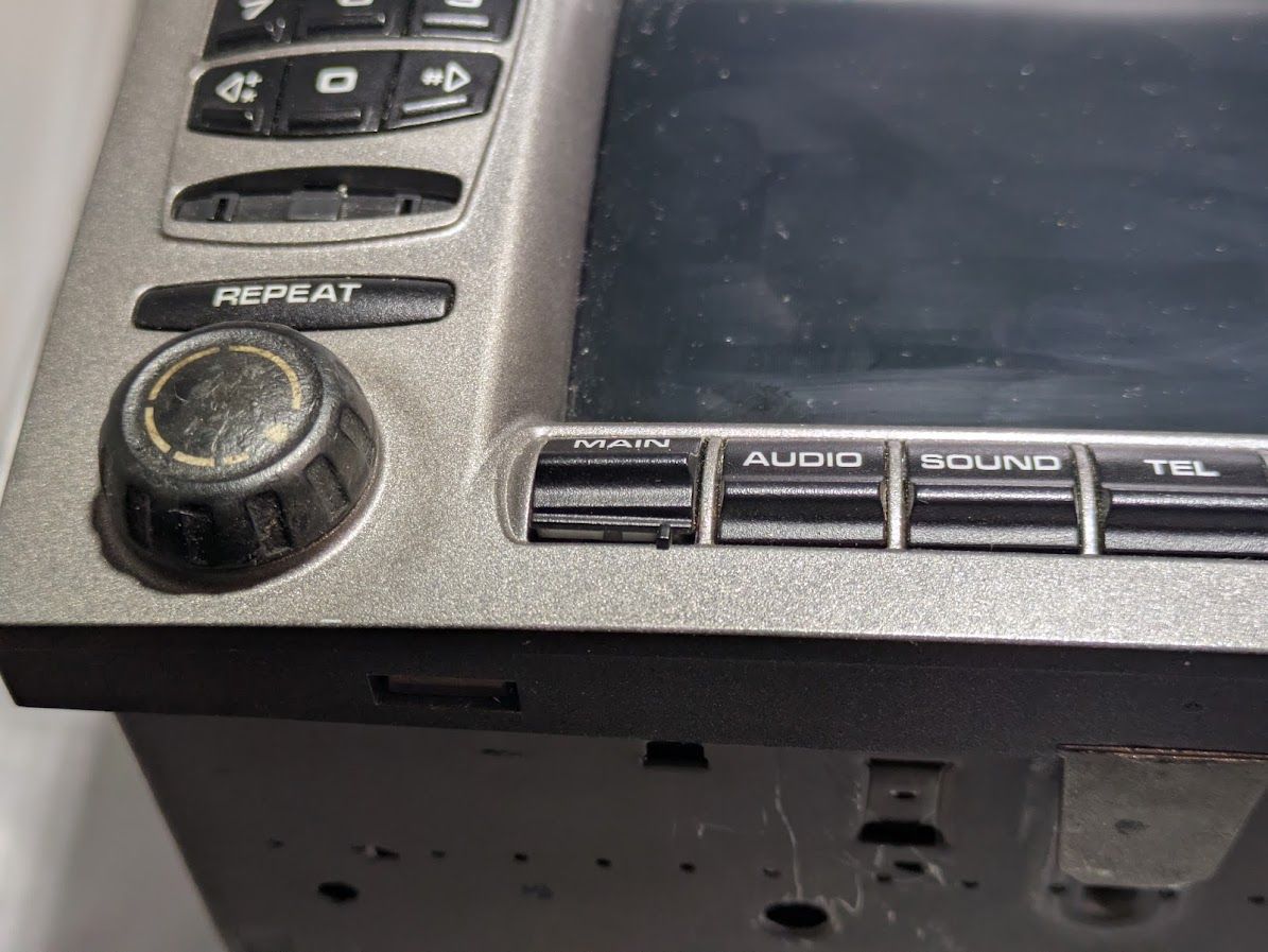 PORSCHE  911 997 for PARTS RADIO HEAD 99764214110