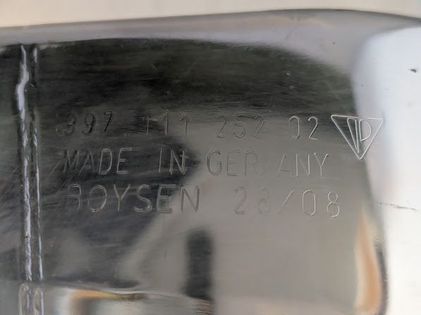 PORSCHE  911 997 EXHAUST TIP ORIGINAL RIGHT SIDE 07-09 TURBO 99711125202