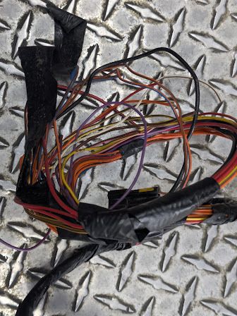 ROLLS ROYCE SILVER SPUR BENTLEY MULSANNE TRUNK LID LIGHTS WIRING HARNESS