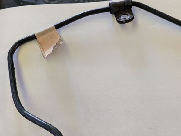 FERRARI 360 SPIDER PART BRAKE PIPE LEFT REAR