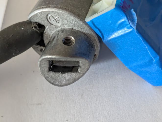 FERRARI 456M PART STEERING IGNITION SWITCH , TUMBLER AND KEY 164514