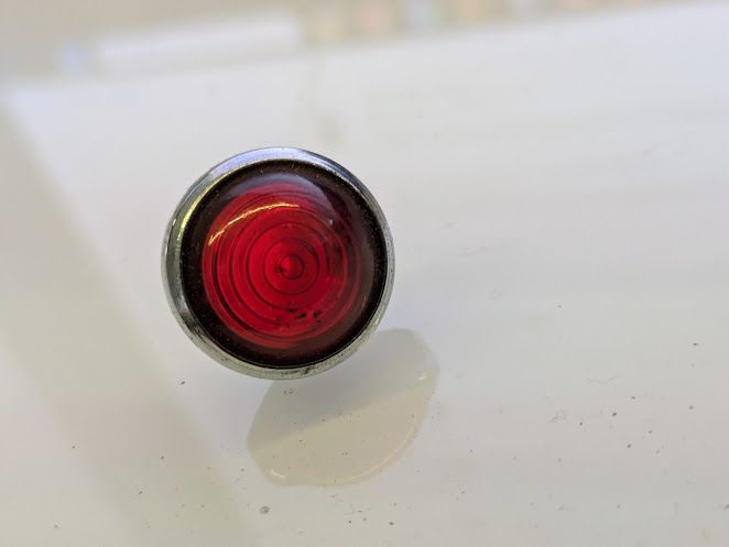 ROLLS ROYCE SILVER SHADOW I CORNICHE EMERGENCY LIGHT SWITCH KNOB