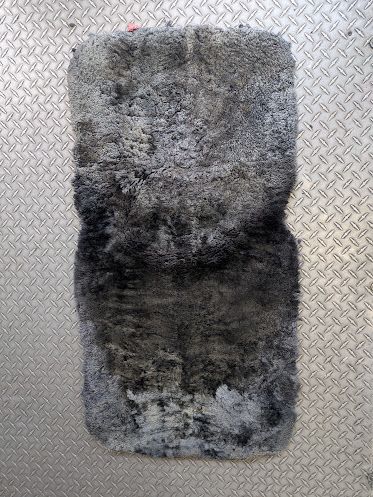 Lambwool overlay GRAY 1 pc FOR CRAF OR MAT 38" X 20"