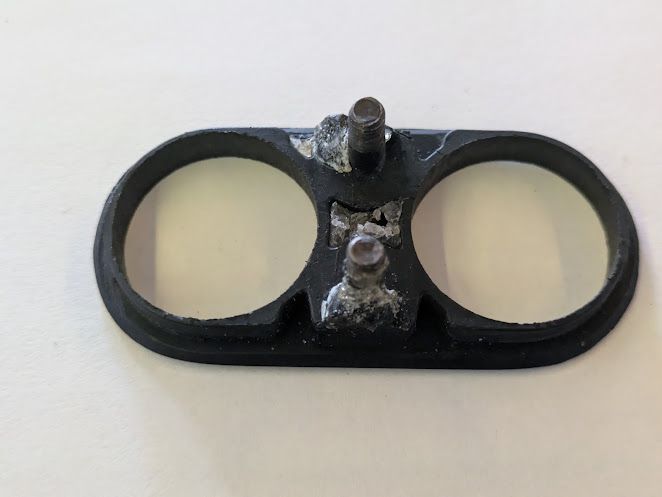 FERRARI 456M  PARTS CONSOLE SWITCH MOUNTIN BASE FOR TRUNK AND GAS RELEASE 65991900