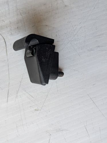 Ferrari 456 DRIVER SIDE LEFT or RIGHT SUNVISOR BLACK CLIP HOLDER 65196000
