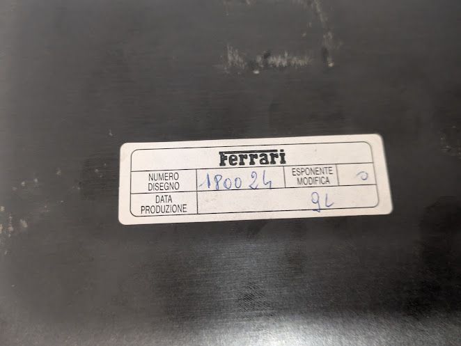 FERRARI 456M PART  FUSE BOX BOARD PANEL WITH RELAYS 160594