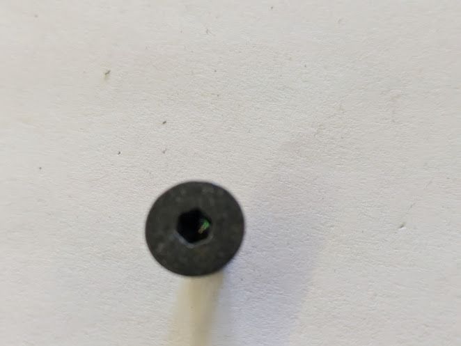 FERRARI 360 SPIDER PARTS CAPOTE CONVERTIBLE TOP COVER LEVER SCREW 67048100