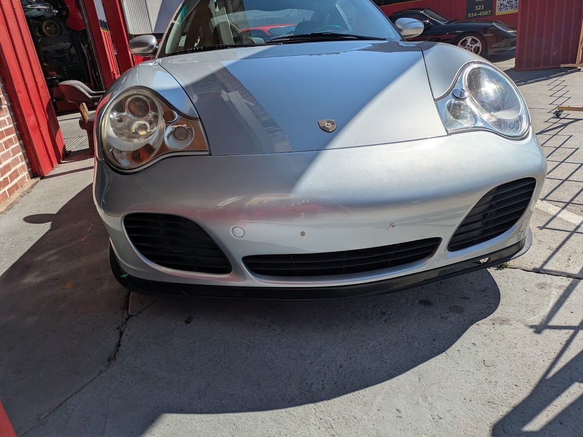 2003 PORSCHE 996 TT 911 VERY CLEAN ARTIC SILVER ON BLACK $95,000.00