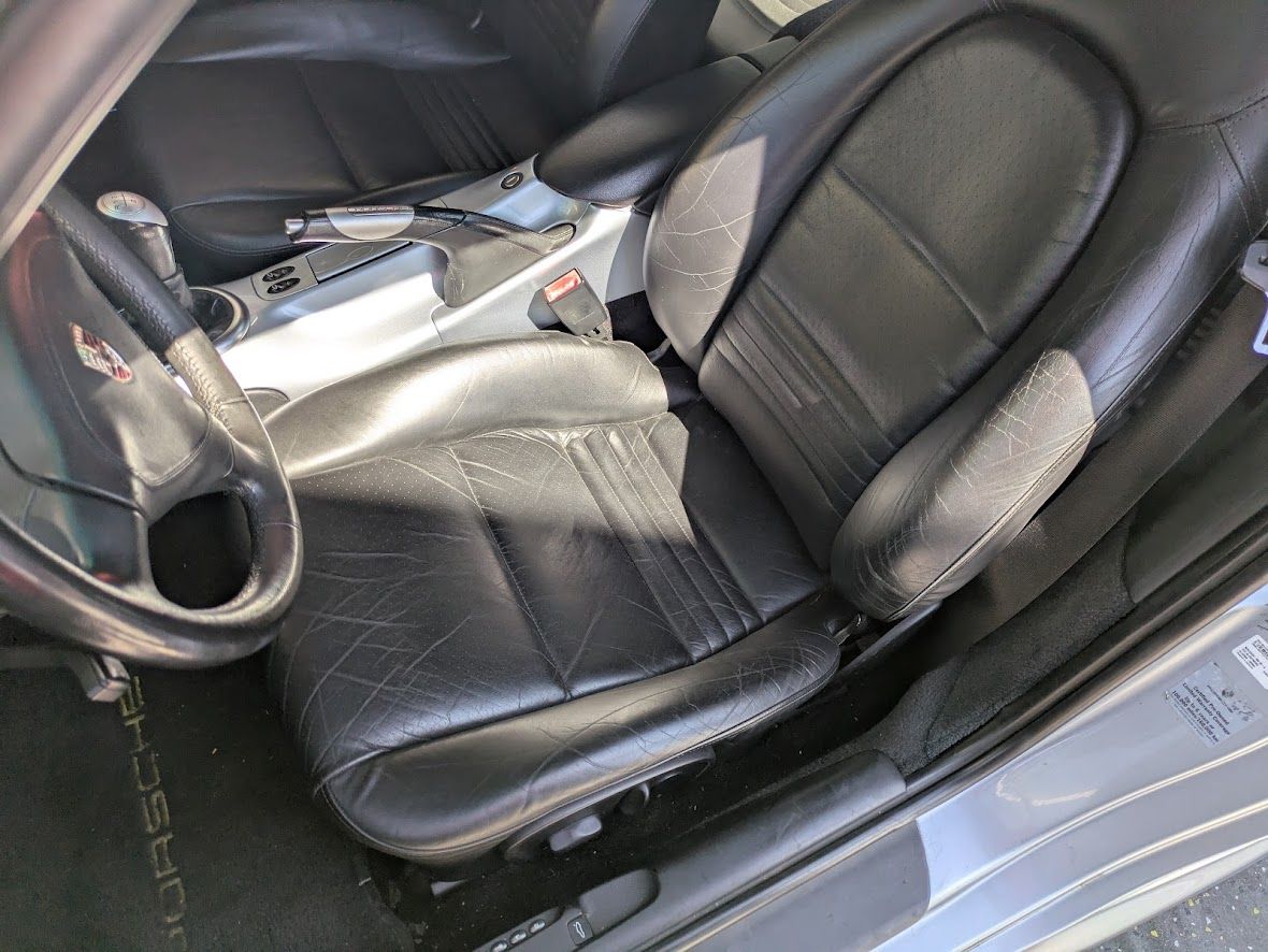 2003 PORSCHE 996 TT 911 VERY CLEAN ARTIC SILVER ON BLACK $95,000.00