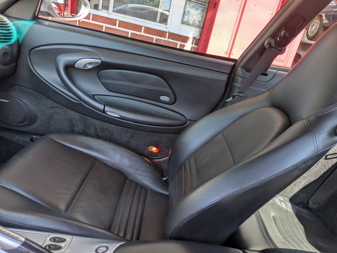 2003 PORSCHE 996 TT 911 VERY CLEAN ARTIC SILVER ON BLACK $95,000.00