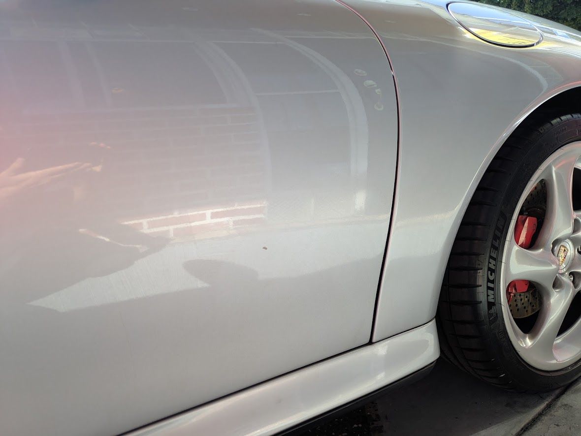 2003 PORSCHE 996 TT 911 VERY CLEAN ARTIC SILVER ON BLACK $95,000.00