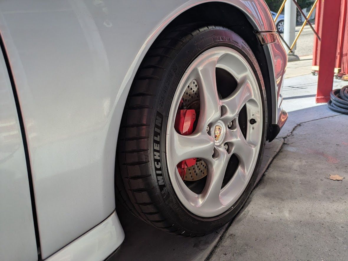 2003 PORSCHE 996 TT 911 VERY CLEAN ARTIC SILVER ON BLACK $95,000.00