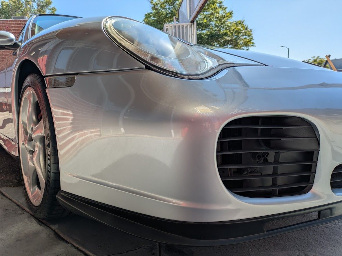 2003 PORSCHE 996 TT 911 VERY CLEAN ARTIC SILVER ON BLACK $95,000.00