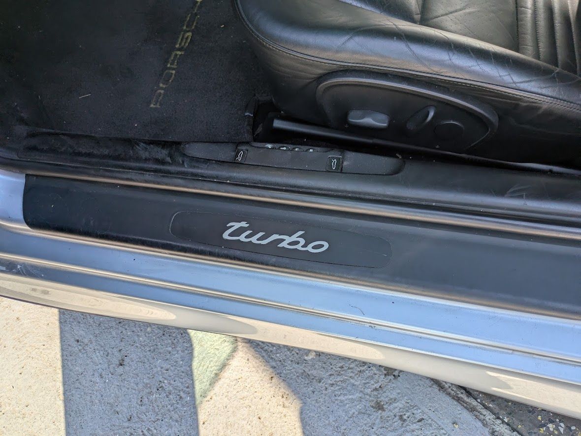 2003 PORSCHE 996 TT 911 VERY CLEAN ARTIC SILVER ON BLACK $95,000.00