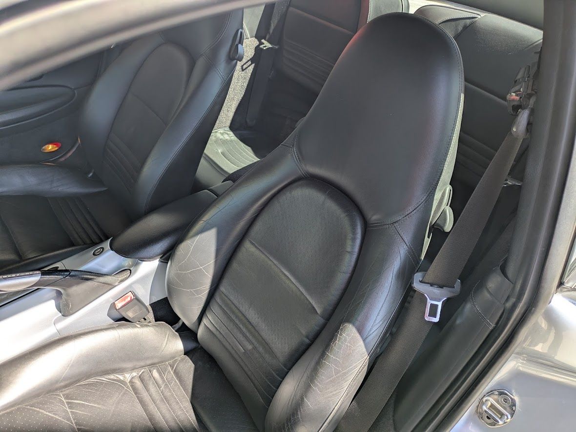2003 PORSCHE 996 TT 911 VERY CLEAN ARTIC SILVER ON BLACK $95,000.00