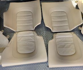 FERRARI  456M REAR SEAT SET ON CREAM  65832126