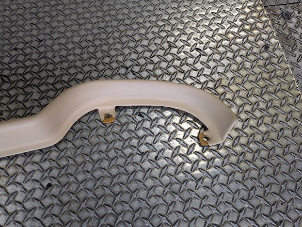 FERRARI  456M REAR BACK LIGHT TRIM ON LEATHER CREAM