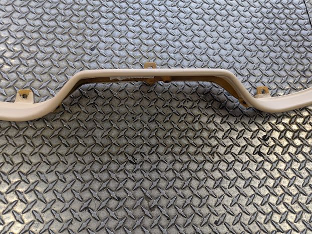 FERRARI  456M REAR BACK LIGHT TRIM ON LEATHER CREAM