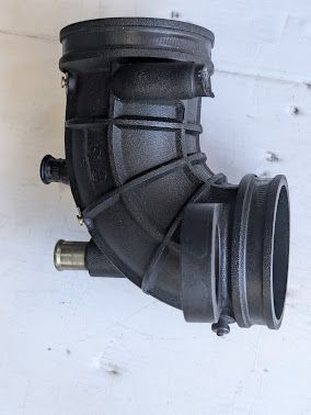 FERRARI 456  PART intake AIR FLOW METER BOOT LEFT 180143