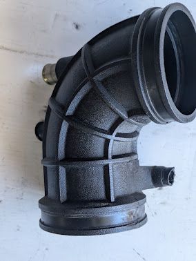 FERRARI 456  PART intake AIR FLOW METER BOOT LEFT 180143