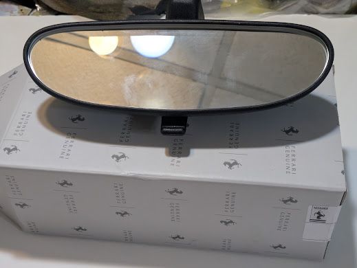 FERRARI 360 430 458 550 SPIDER PARTS INSIDE REAR VIEW MIRROR 65547300